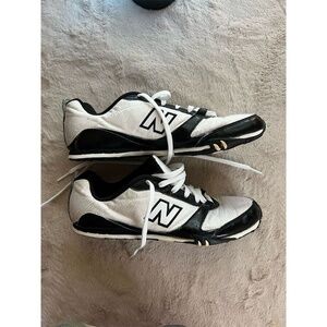 New Balance Women's Athletic Shoes White/Black Size 8.5 US Running Sneak...